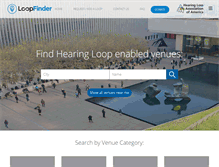 Tablet Screenshot of loopfinder.com